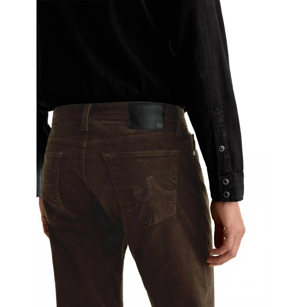 NEW AG JEANS tellis corduroy pant in raw umber - Picture 5 of 6
